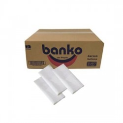 Banko Garson Katlama Lux Peçete 40'lı 30 Paket 33 X 24 Cm